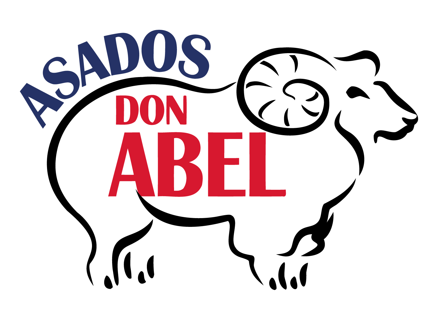 Logotipo oficial de Asados Don Abel